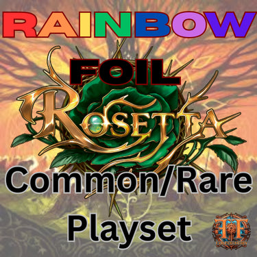 Rosetta Playset (Rainbow Foil)